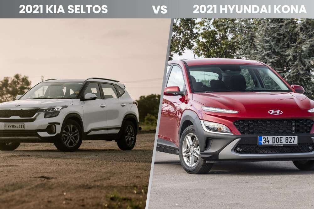 2021 Hyundai Kona vs Kia Seltos